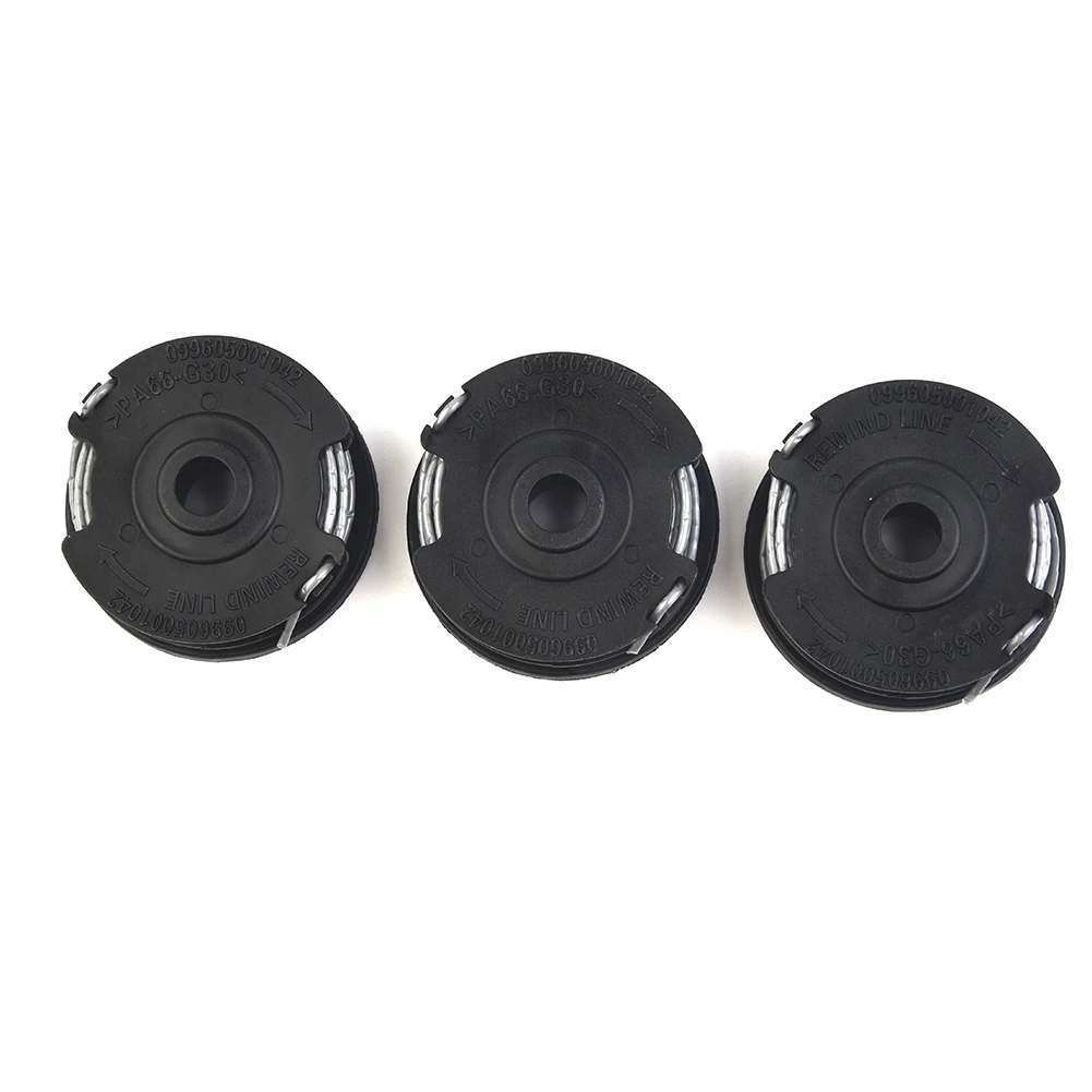 Set mit 3 Trimmerfadenrollen für Bosch ART 24 27 30 3036 LI, 1,6 mm Durchmesser, 18 m Länge, für Fortless-Trimmer – Detail 4