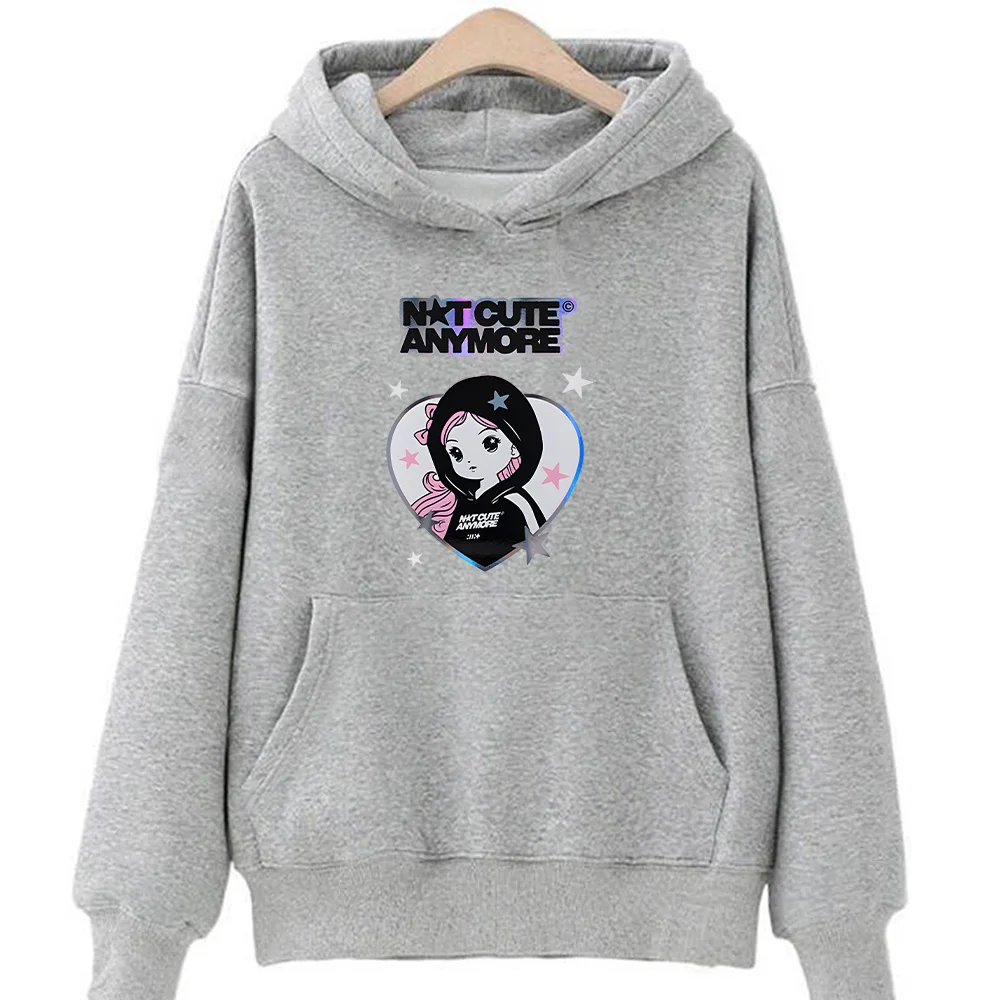 Korea Kpop ILLIT Band Hoodies ILLIT Not Cute Anymore Print