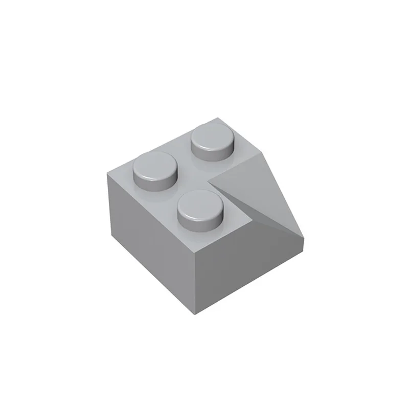 

10 шт., детали MOC, 3046a, наклон 45 °, 2x2, двойные вогнутые Совместимые Кирпичи, DIY строительные блоки, частицы, детская головоломка, игрушка-мозг, подарок