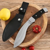 new Outdoor survival portable knife, sharp and high-hardness tactical self-defense knife, camping portable small straight knife 2