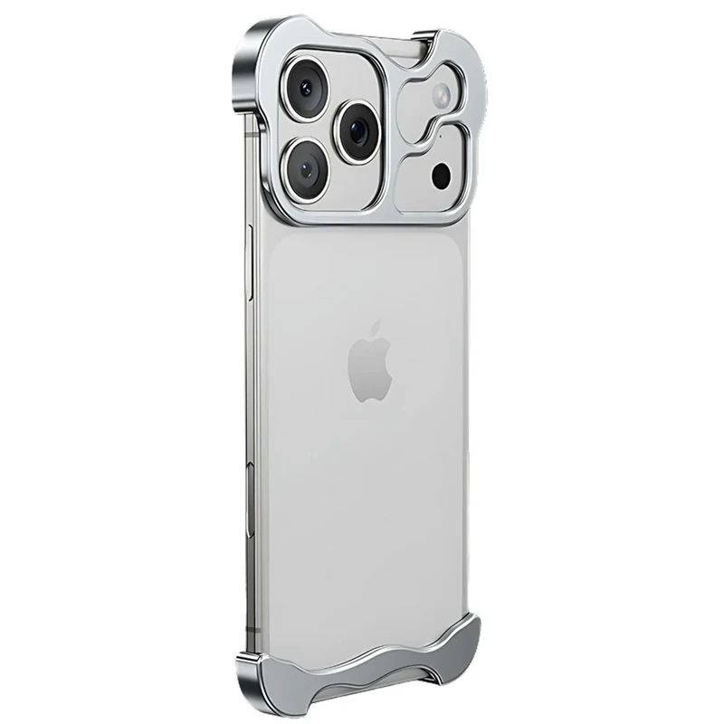 Sleek Shockproof Metal Frameless Bumper Phone Case