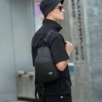 Casual Mini Men's Backpack Multifunction Lightweight Chest Bag Outdoor Backpacks Travel Small Backpack Men Chest Shoulder Bag 2