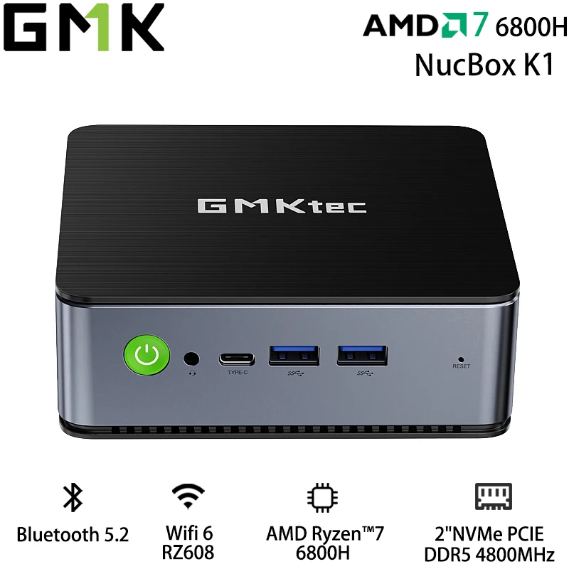 GMKtec NucBox K10 i9-13900HK 32GB 512G ミニpc GMKtec NucBox K10
