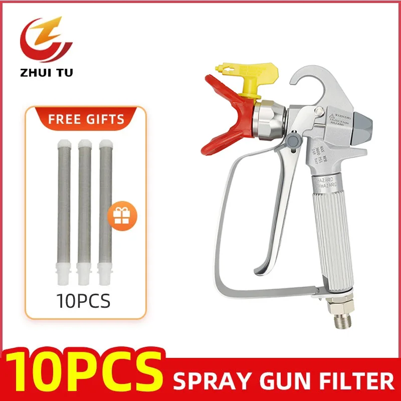Professional Airless Spray Gun With 517 Spray Tip Airless Spraying