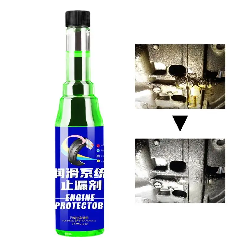 

Engine Oil Leak Sealer Leak proof Engine Oil Additive Universal Noise Reduction Seal Activator Leak Stop Agent for Car Engine