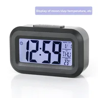 Digital Led Clock Household Bedside Battery Powered Multi-function Alarm Clock Desk Things for the Room Table Clocks Home Decor 3