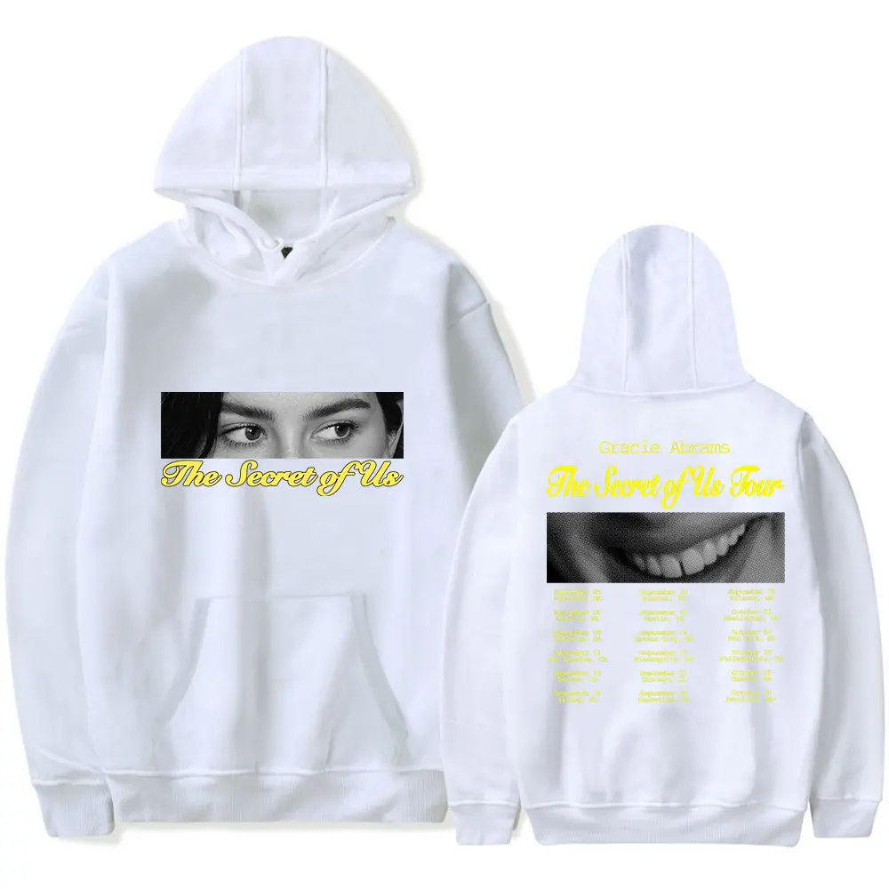 thumbnail image 1 of Sudadera con capucha de Gracie Abrams The Secret Of Us Tour para hombre y mujer, unisex, de manga larga, para cosplay, ropa de calle con capucha, 1 of 5