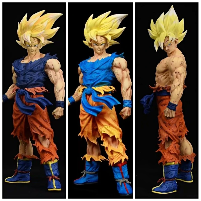 43cm Dragon Ball Z Figure Son Goku Namek Super Saiyan Figurine Pvc 