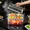 BLAUPUNKT 220V Glass Electric Steamer Multifunctional Household Automatic Steaming Stew All-in-one Breakfast Machine Steamer 5