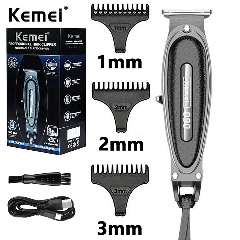 

Original LCD Display Powerful Barber Shop Hair Trimmer For Men Electric Beard Trimmer Rechargeable Clipper Hair Cutting Machine