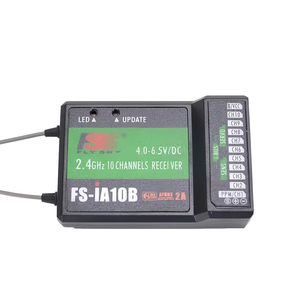 Récepteur Flysky FS-iA10B 10 canaux 2.4GHz pour RC