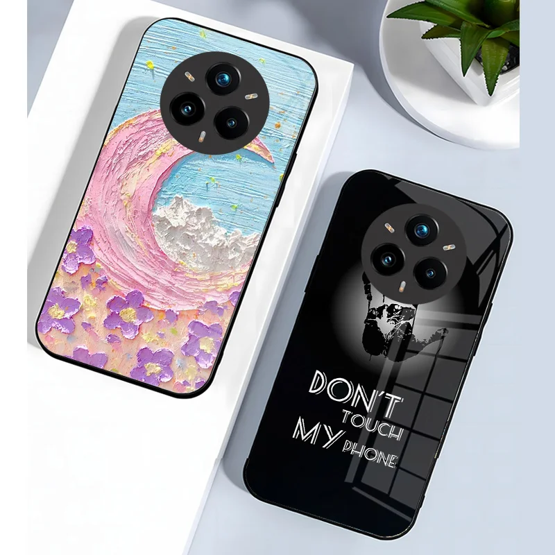 Luxury Tempered Glass Phone Case with Premium Shell Design