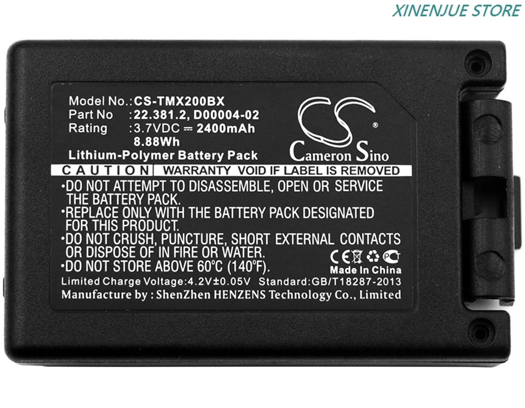 Cameron Sino 3000mAh Replacement Battery For Metrax Primedic M240 - Reliable Power For Your Device