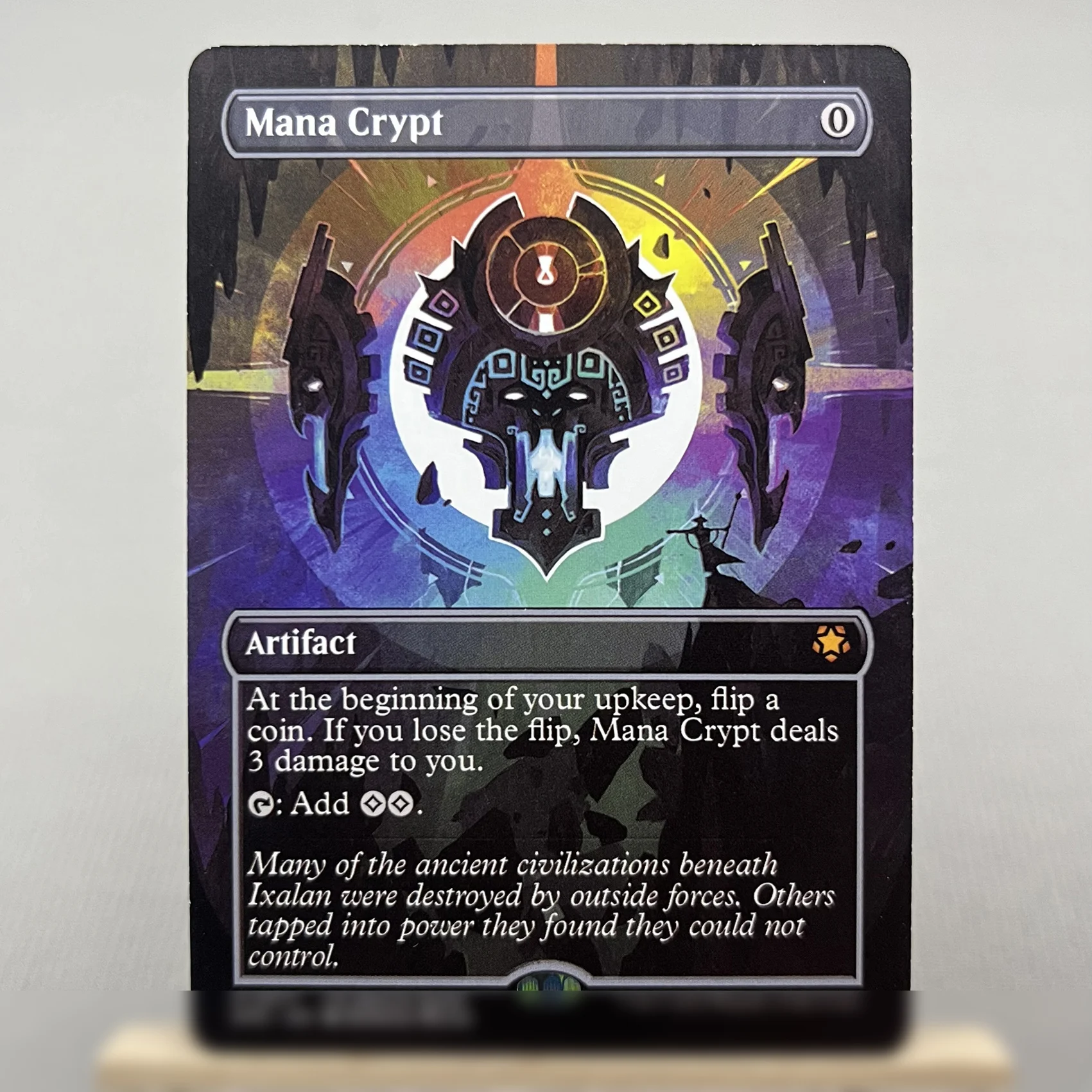 TCG Cards WOT SPG LCC WOE LCI HOLO4-01 For Home Play Proxy Mana Crypt Rhystic Study Smothering Tithe Chalice of the Void