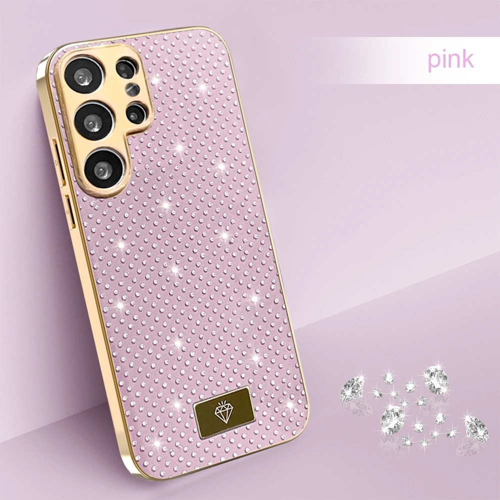 Glitter Diamond Electroplating Phone Case