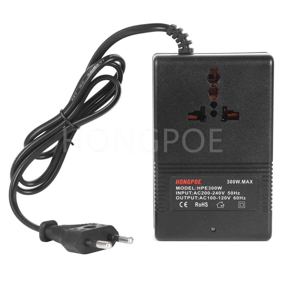 200W 300W Voltage Converter 220V To 110V or 110V to 220V Transformer Step Down Transformer voltage converter power transformer Travel Adapter