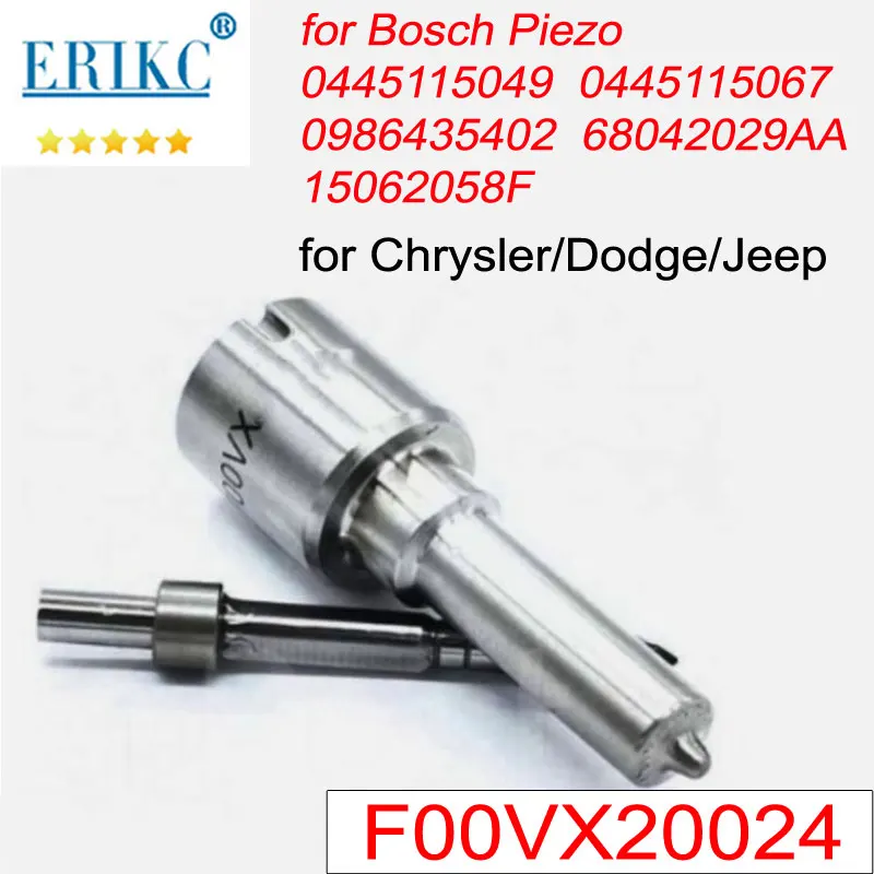 

F00VX20024 FOOVX20024 Diesel Injector Nozzle 0445115049 0445115067 For Chrysler Grand Voyager 2.8 CRD Jeep 0986435402 68042029AA