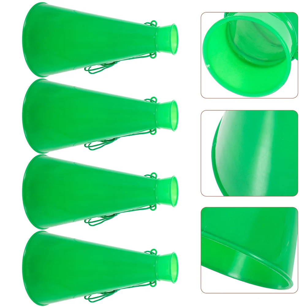 Cheering Horn Prop Props Game Accessories for Fans Football Toy Plastic Party Horns Megaphones Portable Trumpet