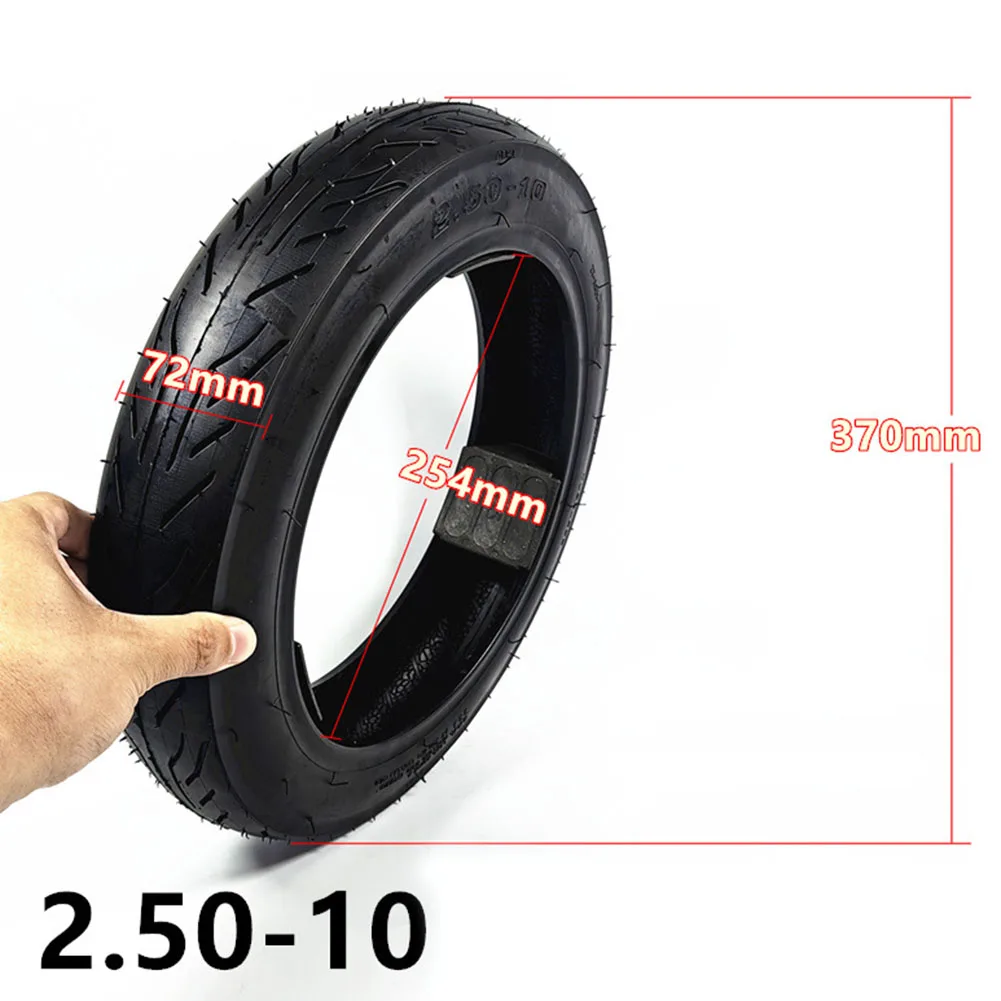 

14 Inch 2.50-10 Ebike Tubeless Tyre Front Rear Wheel 14x2.50 Tires For E-bike Rubber Tire Electric Bicycle Accessories