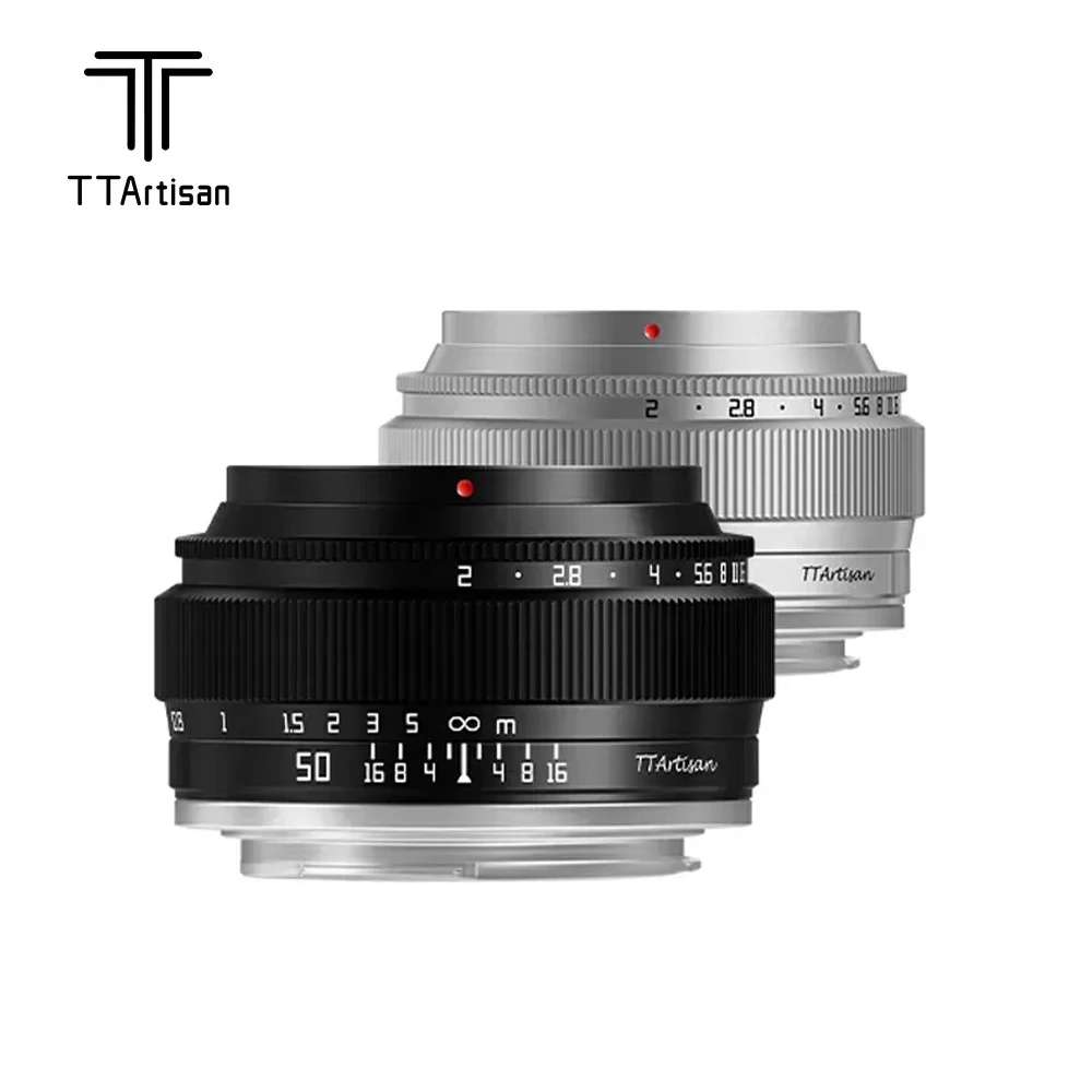 Ttartisan 50Mm F2 Full-Frame Prime Lens Per Sony E Mount Fujifilm Xf Canon Rf Leica L Nikon Z Panasonic Olympus M43 Obiettivo Della Fotocamera