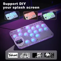 Haute42 Arcade Joystick Hitbox Leverless Controller Fight Sticks For PC / Ps4 /Switch Mini Hitbox Fighting Game Arcade Stick - Image 5