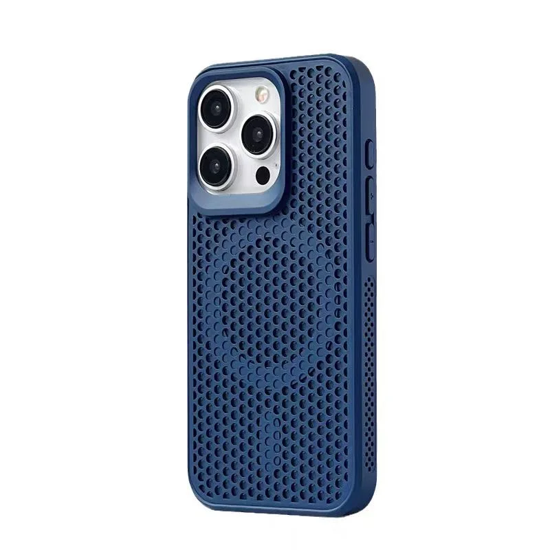 Magnetic Cooling Phone Case with Heat Dissipation and Breathable MagSafe Cover