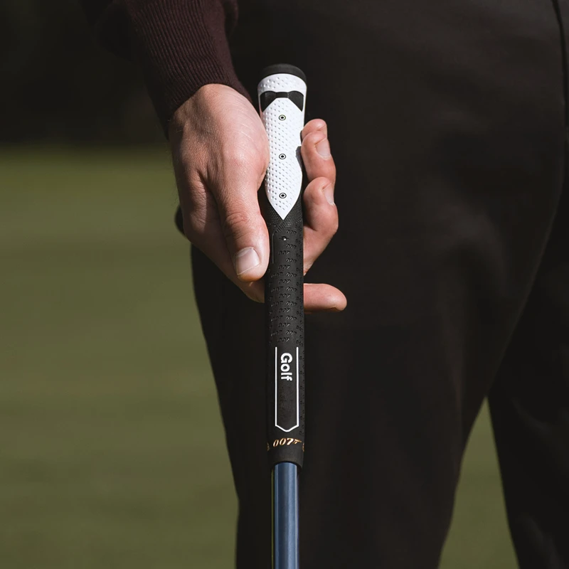 Wholesale 13ps Bond 007 Goldfinger Edintion Iron Wood Grip Rubber Golf Club Grip Standard Midsize Ultra Golf Universal Golf Grip 4