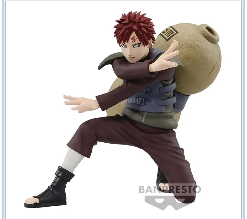 thumbnail image 1 of Figura de Naruto Gaara original Banpresto oficial genuina, modelo en caja coleccionable de anime, muñecos de juguete decorativos, 1 of 5