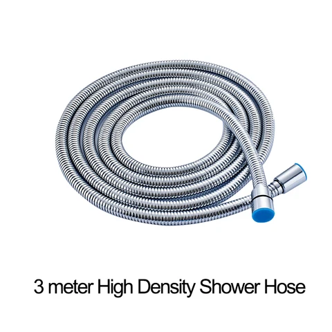 Bathroom Shower Head Hose Holder Set 1.5m Chrome plated 2 meter Commen Pipe with No Drill Bracket Shower Head Accessory