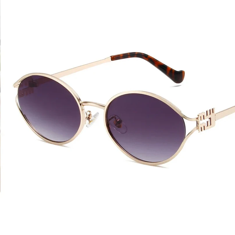 Fashion Small Sunglasses Brand Designer Metal Woman Prescription Optical Frame Eyeglasses UV Protection Man Shades Oculos De Sol - Image 5
