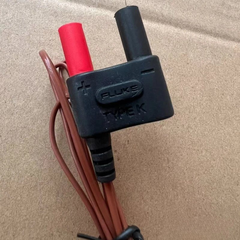 1Pc for Fluke 17B+ Temperature Wire 87V179 Thermocouple FLUKE 80BK-A Temperature Wire Test Probe