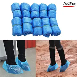 100/500/800Pcs Shoe Covers - Disposable Hygienic Boot Cover For Household Construction Workplace Indoor Carpet Floor Protection