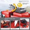 Huina 1362 1/18 RC Fire Truck 9CH Alloy Lighting Remote Control Van Fire Engine Water Spray Kids Toys For Boys Birthday Gift 6