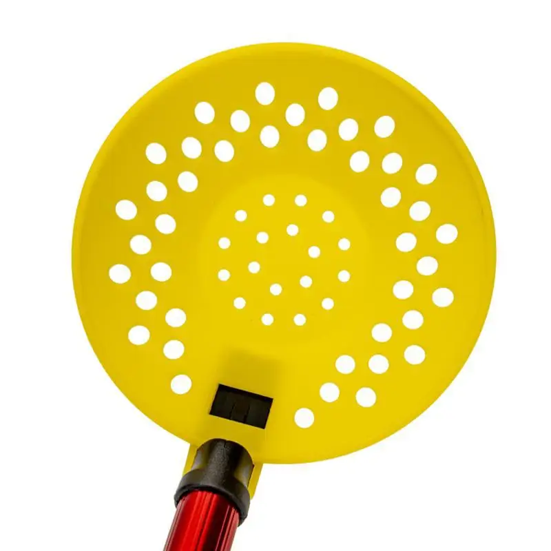 Winter Outdoor Fishing Shovel Adjustable Length Ice Fishing Scooper Comfortable Ice Scooper Gear Scoop