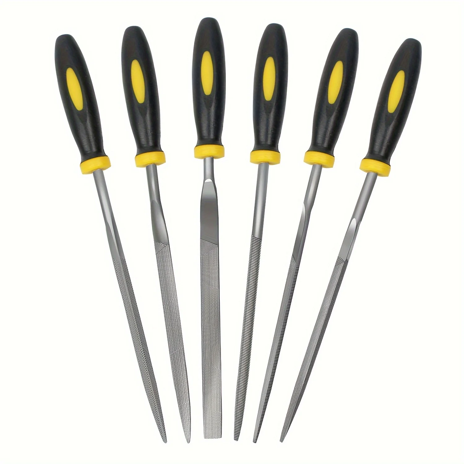 Lot de 5/10 Limes à Aiguilles 150mm Acier Haute Teneur Carbone pour Modélisme