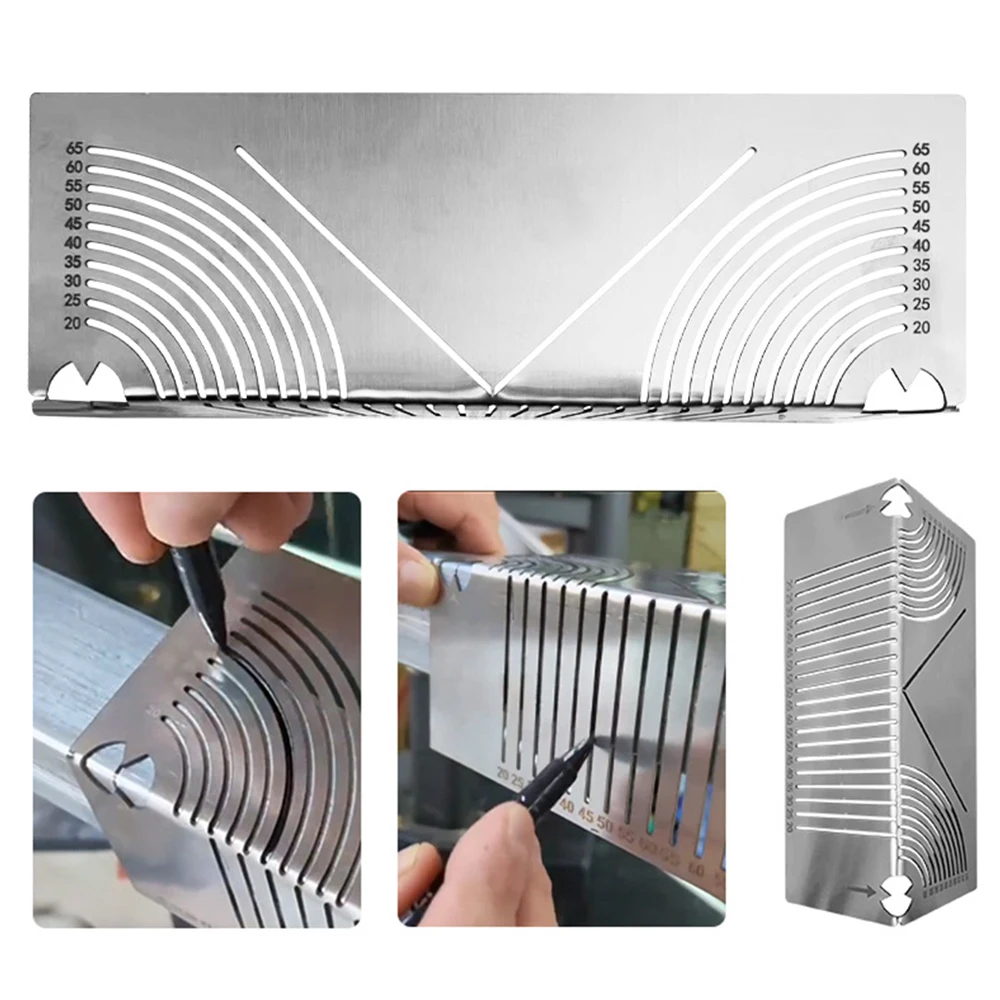 Square Steel Fold 90 Degree Arc Angle Line Drawing Square Tube Fold Circle Tube Right Angle Arc Multi-functional