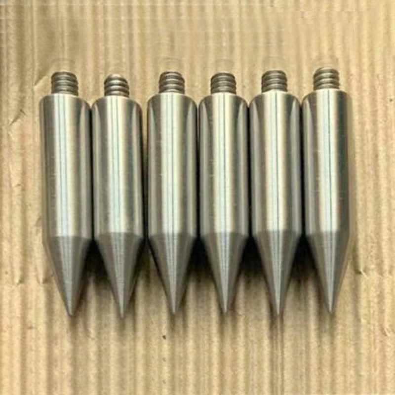 

STAINLESS MINI POLE POINT STEEL REPLACEMENT PRISM - 1/4" Thread, LENGTH 50 MM 1pcs