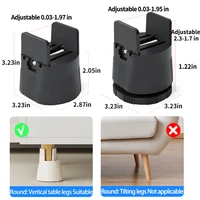 Adjustable Splint-Type Lift Pads: Moisture-Proof, Shockproof For Furniture Legs; Fits Table/Chair/Stool Legs For Heightening 3