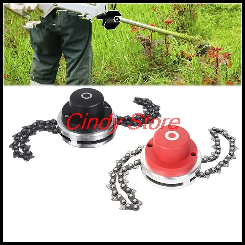 

Steel Brush Cutter Lawn Mower Trimmer with Installed Coil Chains for Garden / Agricultural Pruning Tools