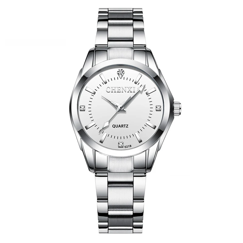 Women's Luxury Stainless Steel Luminous Quartz Wristwatch