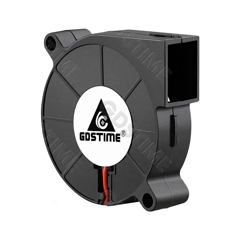 Gdstime 5015 Blower Fan 24V 12V 5V 50MMx15MM Turbine Radial Fan 5015 Dual Ball High Speed Cooler for 3D Printer Parts Cooling image 2