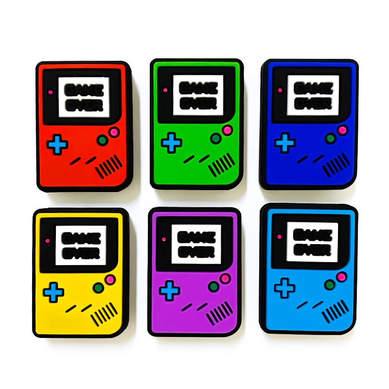 50pcs New Silicone Beads Game Focal Beads Baby Toys DIY String Pen Bead Nipple Chain Jewelry Keys Handwork Accessories Wholesale