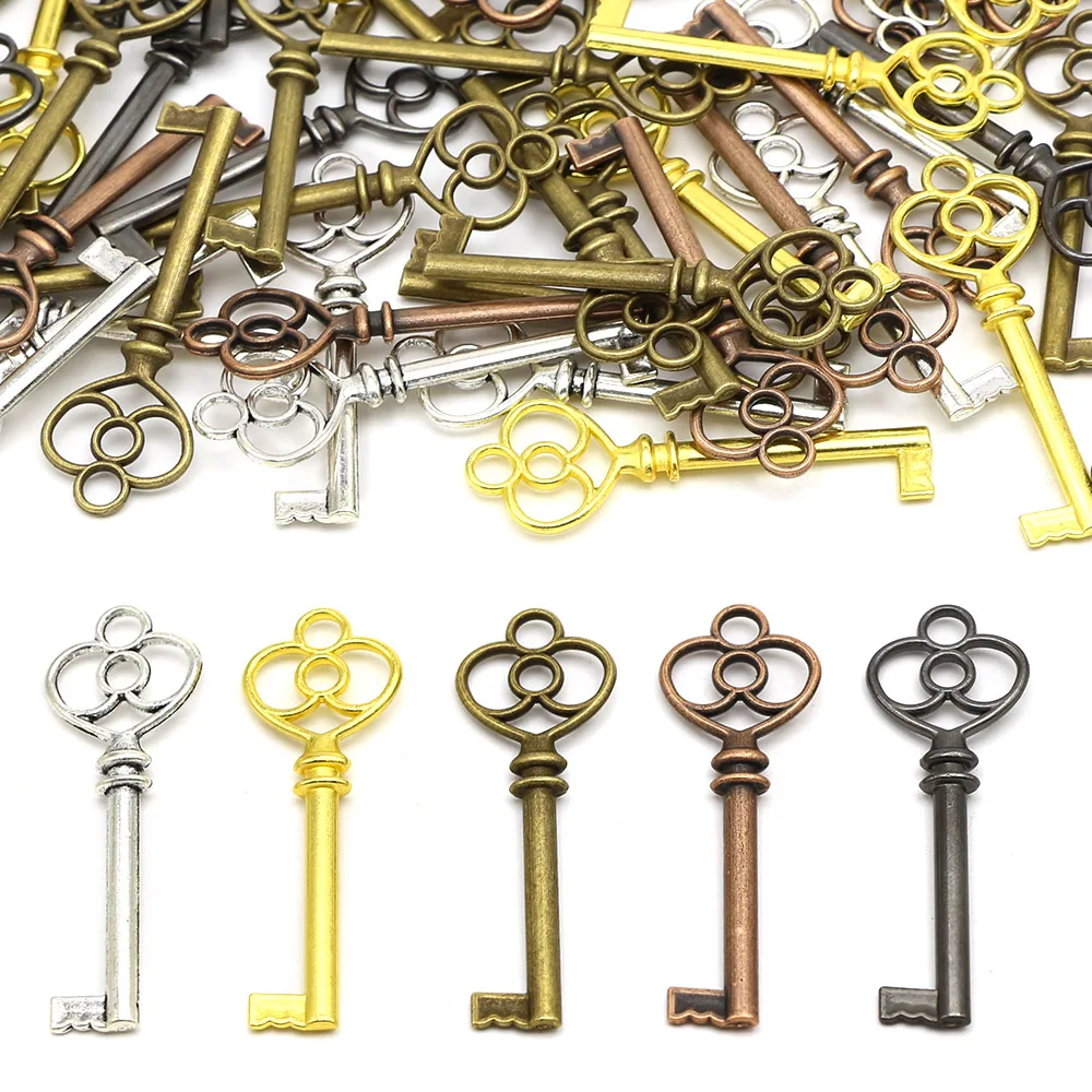 5-st-cke-schl-ssel-anh-nger-legierung-metall-charme-f-r-schmuck