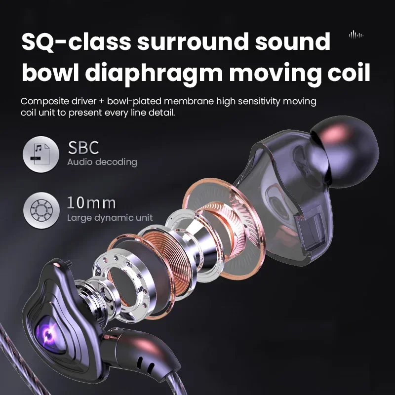 Enhanced Product Title:  
EARDECO Bass Stereo In-Ear Sport Earphones with Microphone