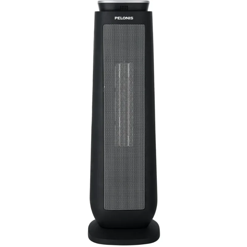 

ZAOXI 23" Ceramic Tower Fan-Forced Space Heater, PTHW15-18MR, Black