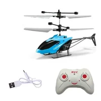 Rechargeable Mini RC Drone with Remote Control Safe Fall-resistant RC Helicopters Drone Children Toys 1