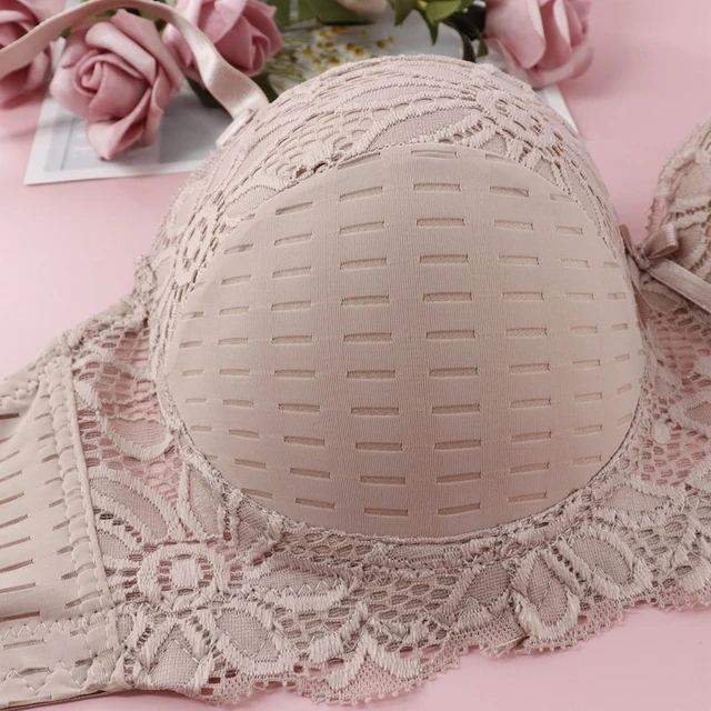 Beauwear New Half Cup Bras 85-100 Women Lingerie Floral Print Brassiere  Thin Cotton Comfortable Sexy Underwear Lace Bras C D Cup - AliExpress