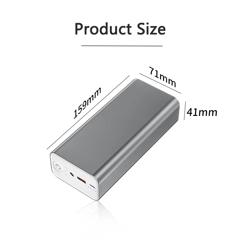 30000mAh PD 65W Fast Charging Powerbank For IPhone 15 13 11 Huawei Xiaomi Samsung Laptop Powerbank with 76W DC Output Power Bank 6