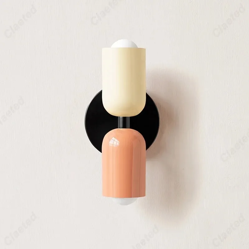 LED Cream Double-Head Wall Light