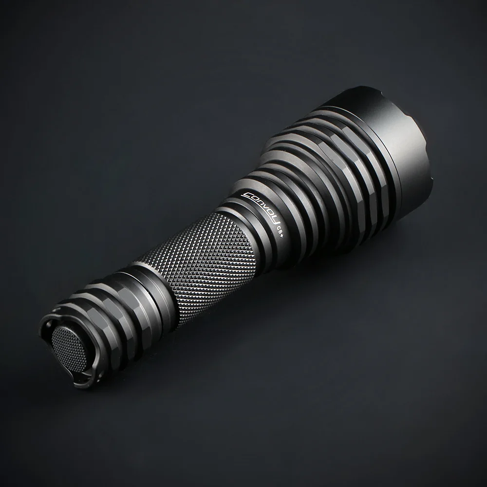 LED Flashlights Convoy C8+ with KR CSLNM1.23 SST-20-DR red light 18650 flashlight 12groups led flashlights,led flashlight,led torch light